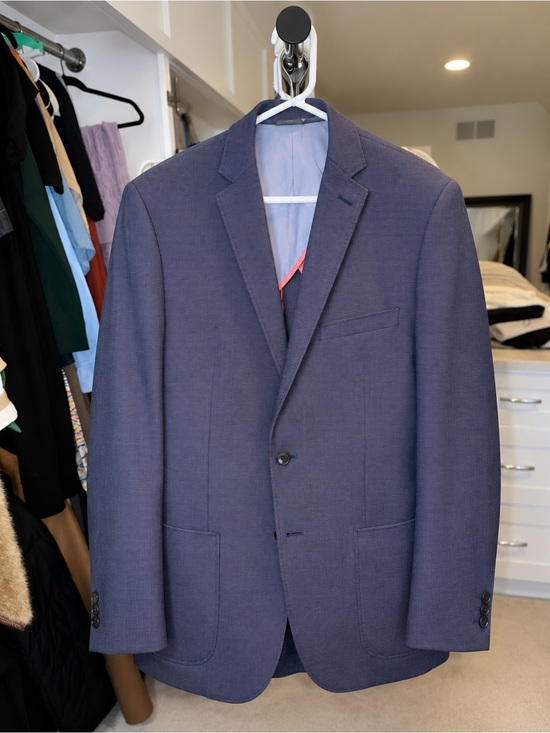 Andrew Marc Other - Andrew Marc Textured Navy Sport Coat
